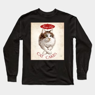 Fancy Lads Cat Snacks Long Sleeve T-Shirt